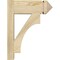 Ekena Millwork Westlake Arts & Crafts Rough Sawn Outlooker, Douglas Fir, 6"W x 14"D x 18"H OUT06X14X18WTL03RDF - alternate 3